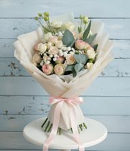 Букет цветов из:  Розы и Лизиантусы #REPLACE_PRED# Подлесном