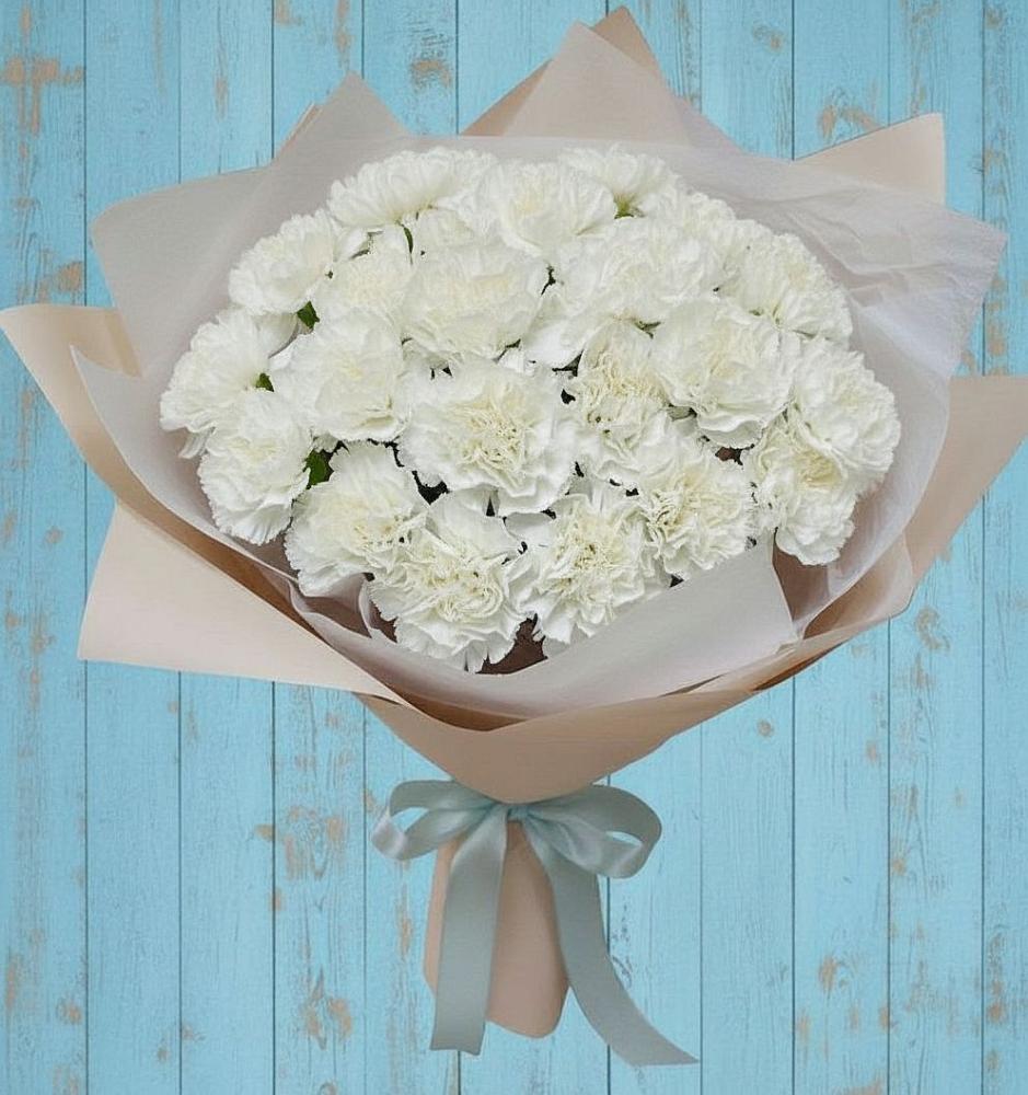 Букет цветов из: Гвоздики в Подлесном