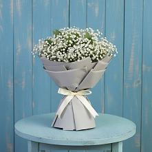 Букет цветов из:  Гипсофила в Подлесном