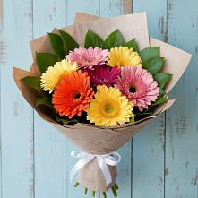 Букет цветов из:  Герберы #REPLACE_PRED# Подлесном