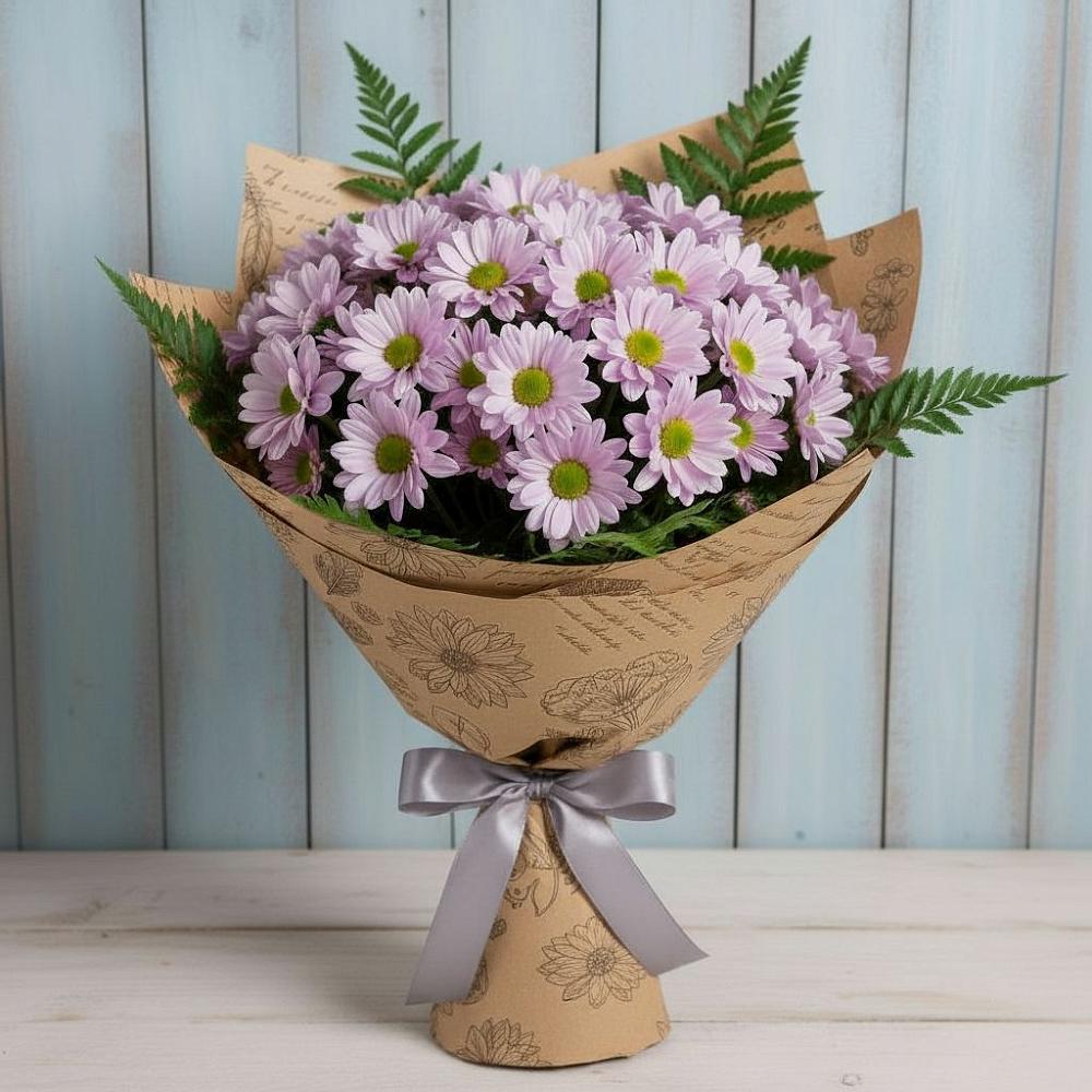 Букет цветов из: Хризантемы в Подлесном