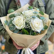 Букет цветов из:  Розы в Подлесном