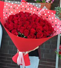 Букет Красные розы Милано #REPLACE_PRED# Подлесном