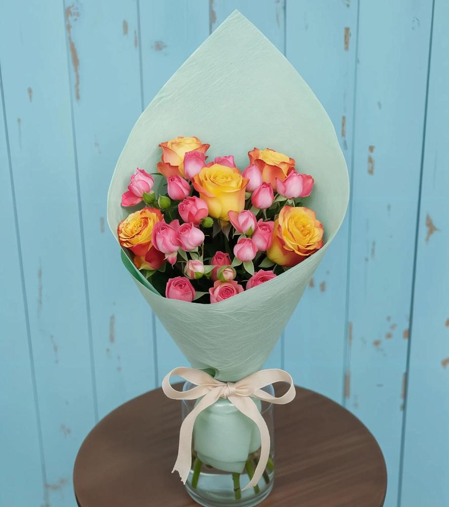 Букет цветов из: Розы в Подлесном