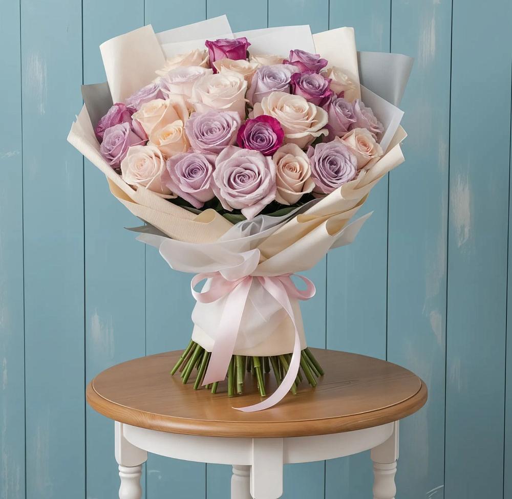 Букет цветов из: Розы в Подлесном