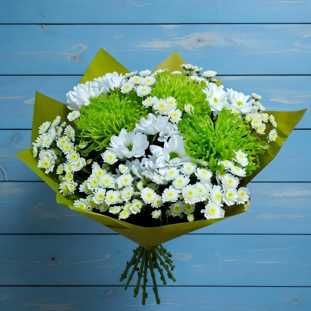 Букет цветов из: Хризантемы в Подлесном