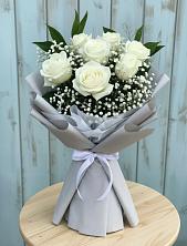 Букет цветов из:  Розы в Подлесном
