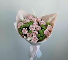 Букет цветов из:  Розы и Хризантемы в Подлесном