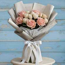 Букет цветов из:  Розы в Подлесном