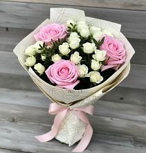 Букет цветов из:  Розы в Подлесном