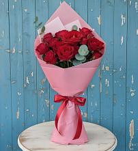 Букет цветов из:  Розы в Подлесном
