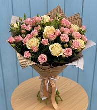 Букет цветов из:  Розы в Подлесном
