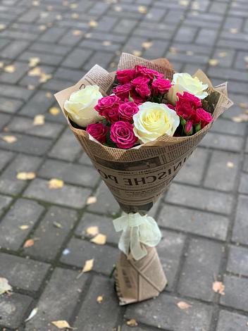 Букет цветов из: Розы в Подлесном
