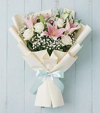 Букет цветов из:  Лилии в Подлесном