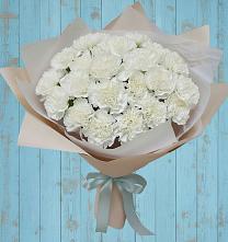 Букет цветов из:  Гвоздики #REPLACE_PRED# Подлесном