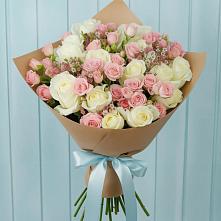 Букет цветов из:  Розы в Подлесном